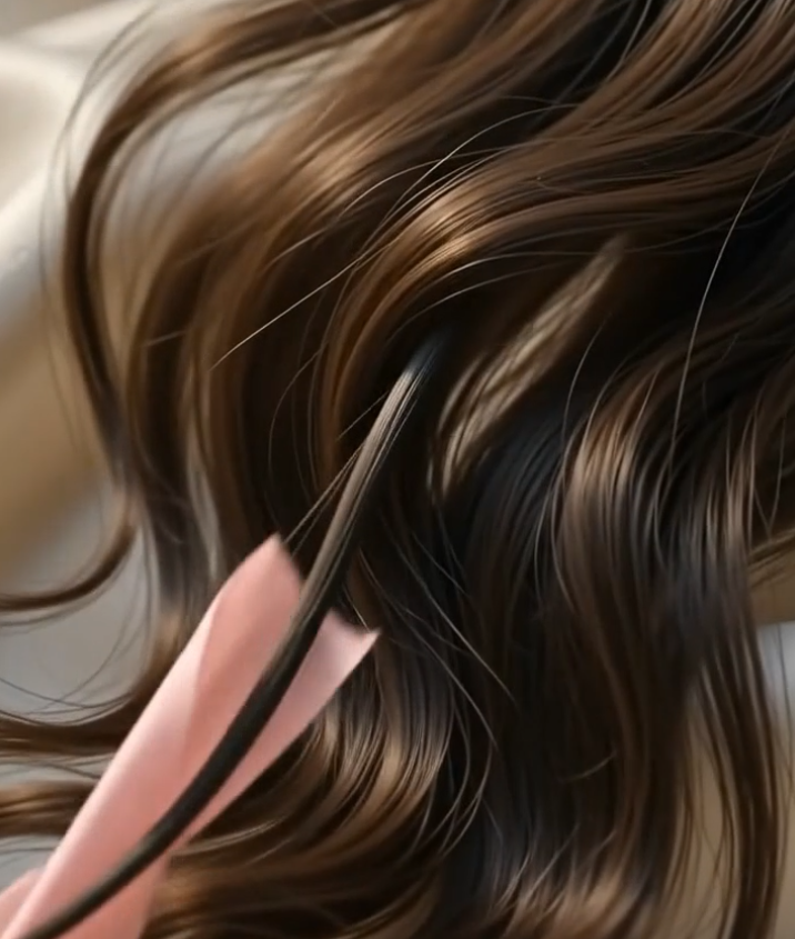 Luxury hair beauty campaign with premium beauty photography