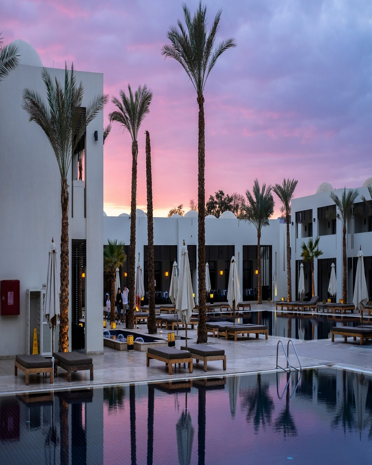 Luxury hotel commercial visual for hospitality brand marketing